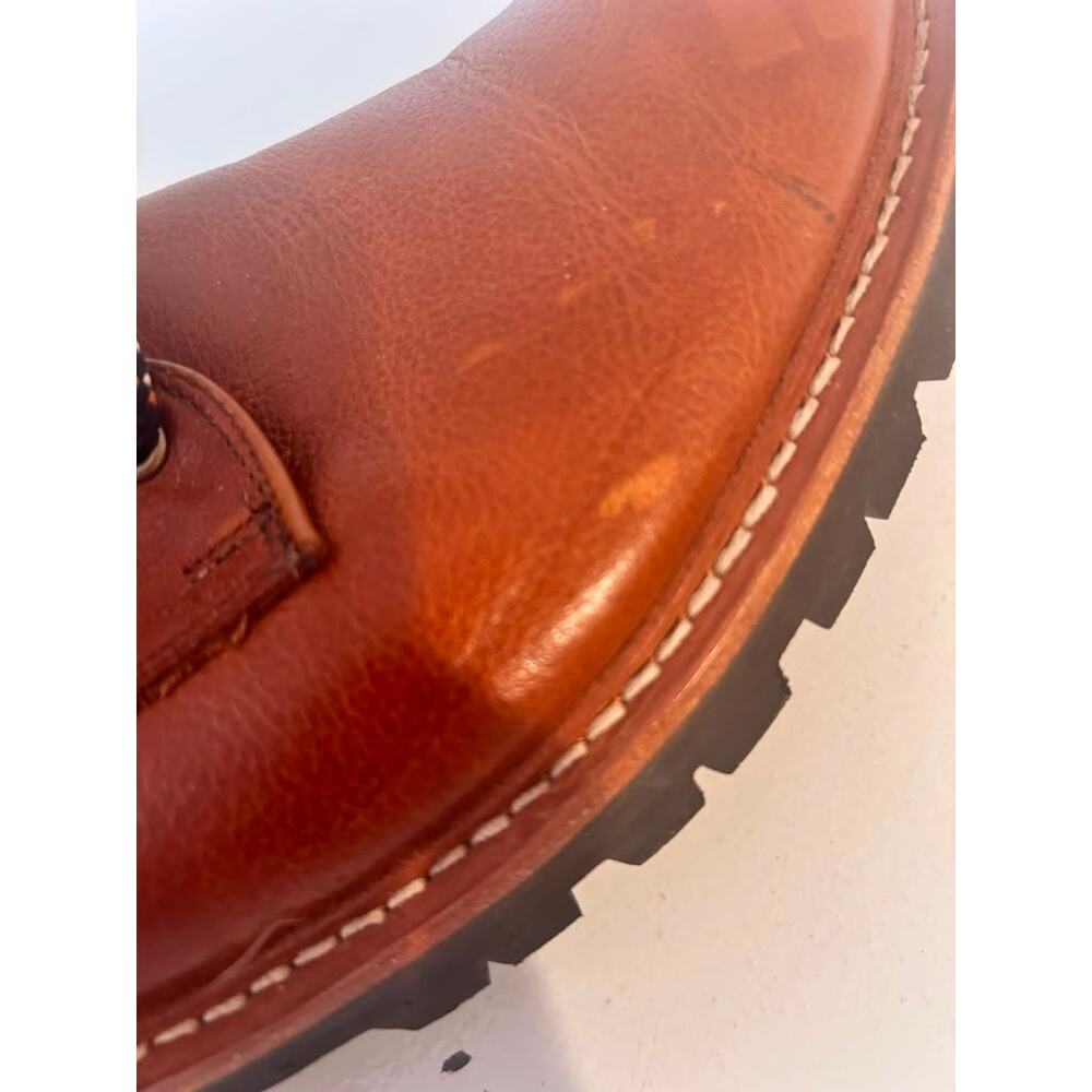 NWOB Allen Edmonds Higgins Mill Hiker Boots Brown Mens Size 11 - Picture 6 of 7